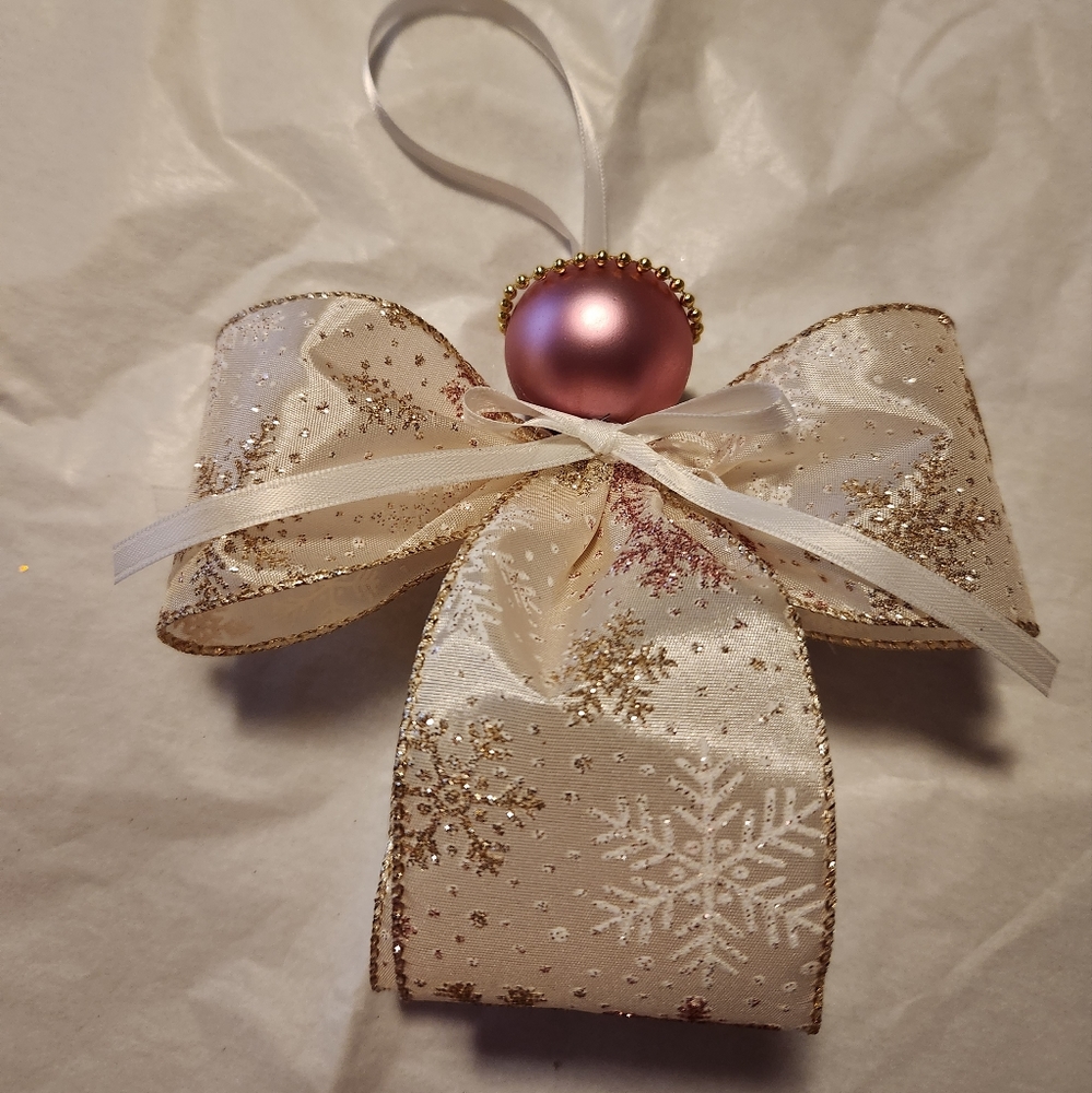 Handmade Ribbon Angel - Picture 3 of 3